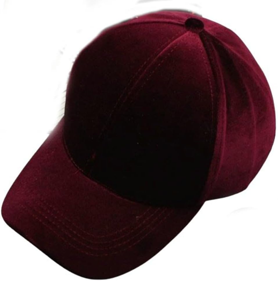 Warm Velvet Baseball Cap