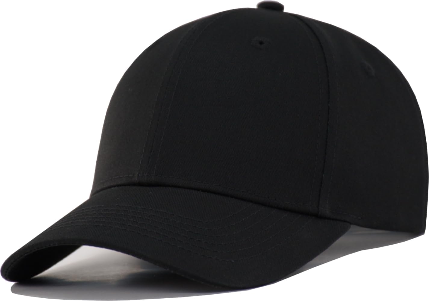 Classic Plain Adjustable Cotton Baseball Cap