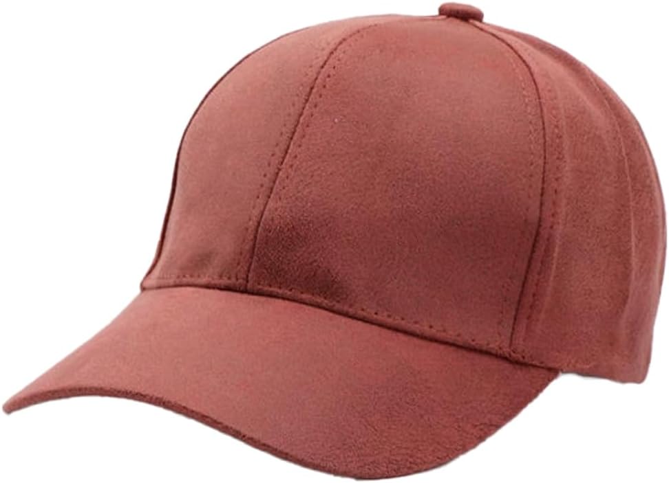Lightweight Suede Baseball Cap
