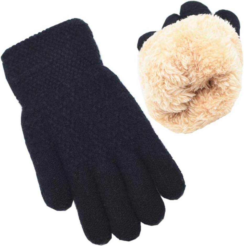 Kids Knitted Winter Gloves