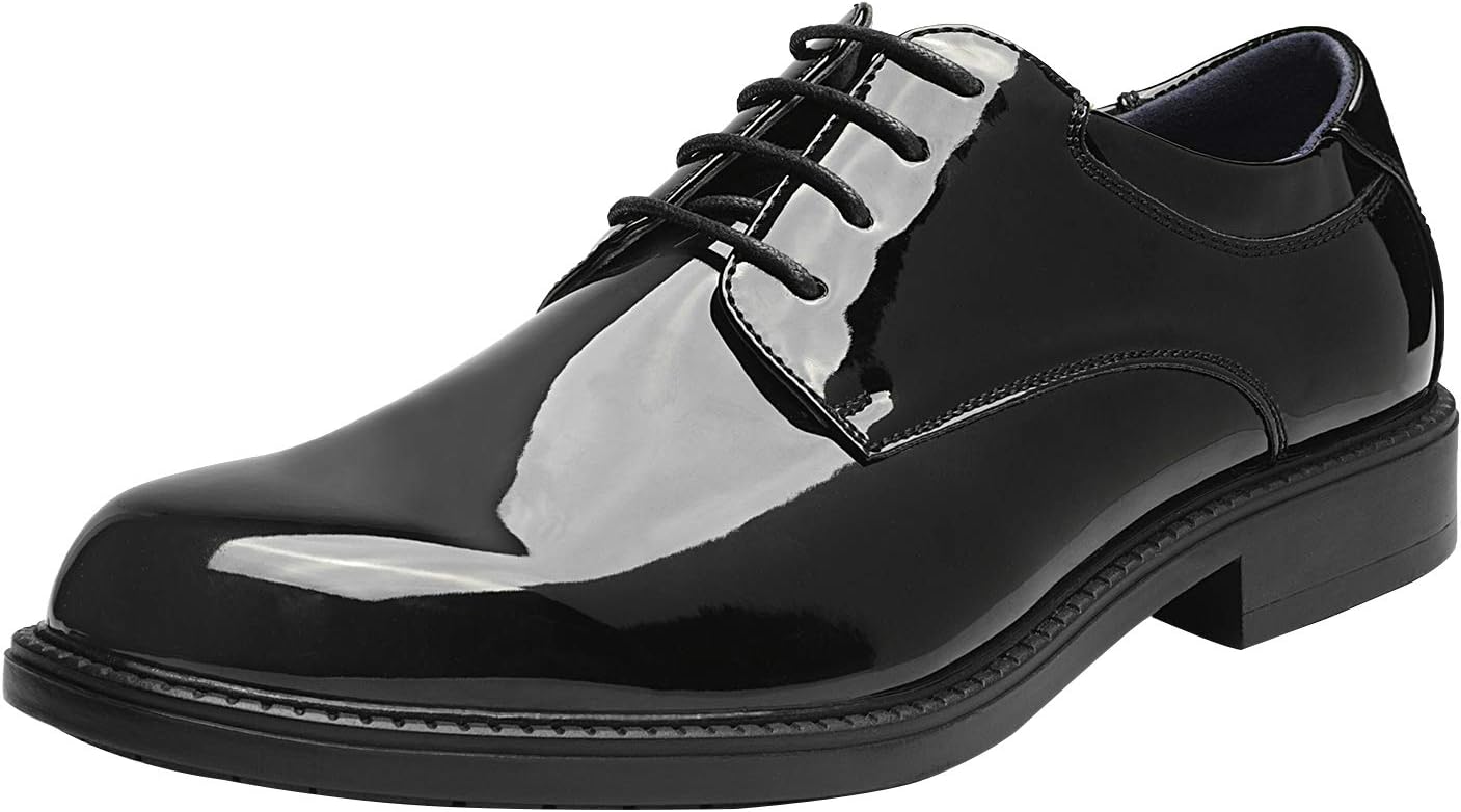 Men's Oxford Shoes with Leather Lining and Cushioned Latex Insole