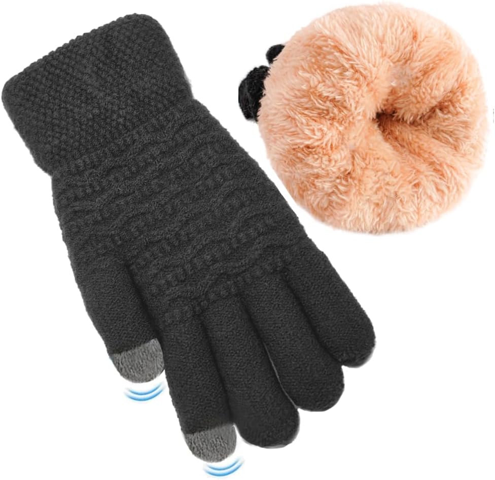 Touch Sensitive Wool Lined Gloves