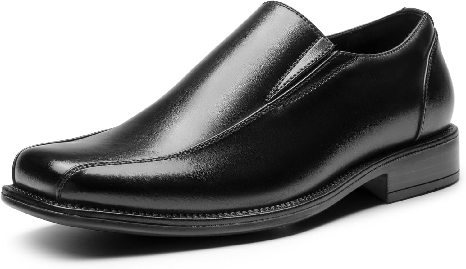 Men's Slip On Dress Loafers with PU Upper and Foam Insole