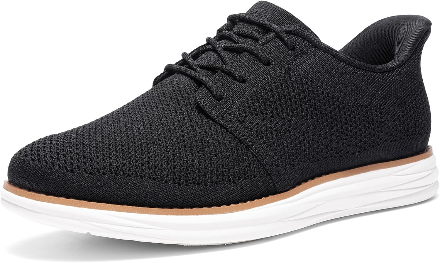 Men's Slip On Shoes with Knitted Upper and Anti Slip EVA Sole
