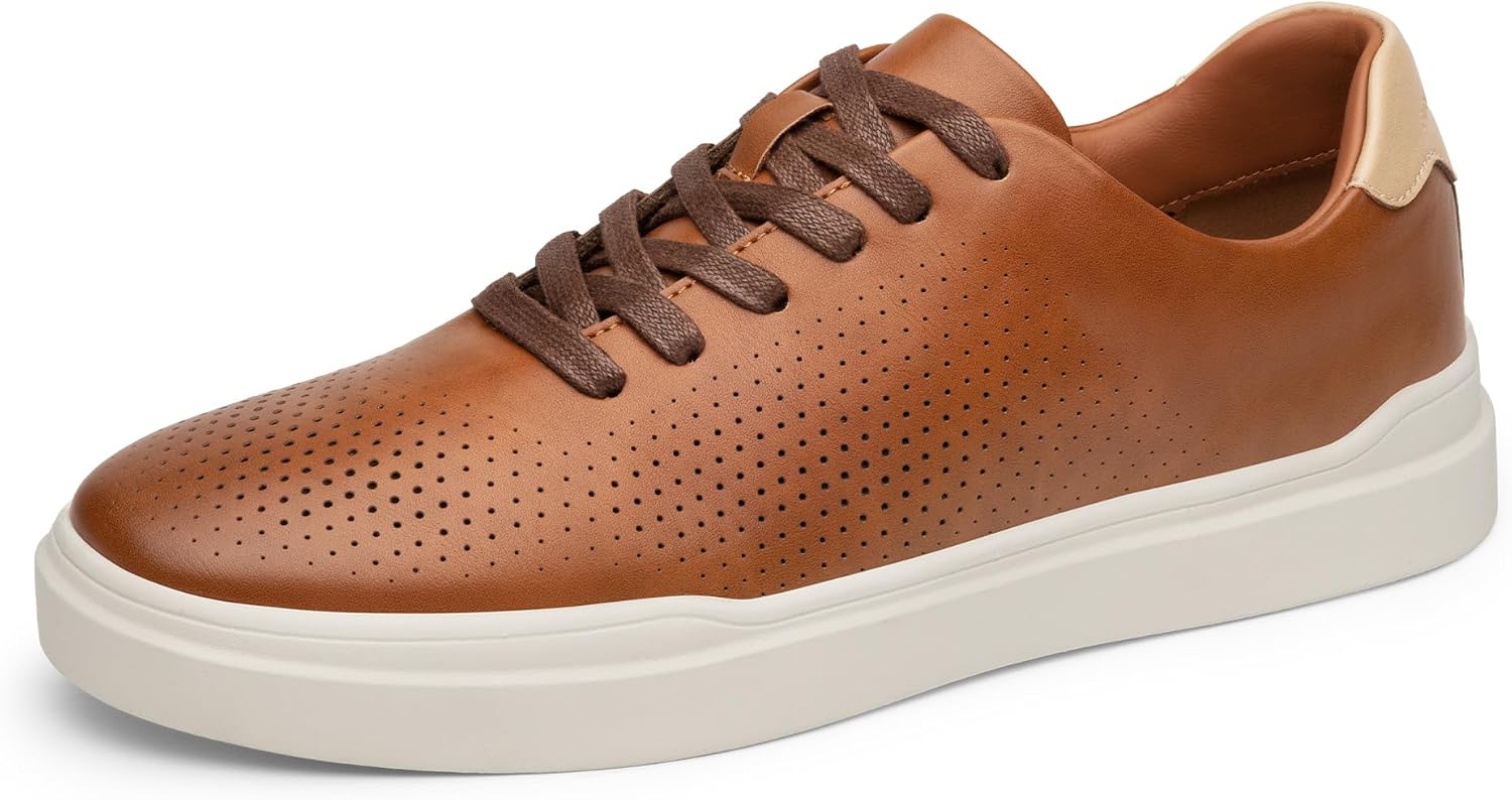 Men's Casual Shoes with Mesh Lining and Textile Covered EVA Insole