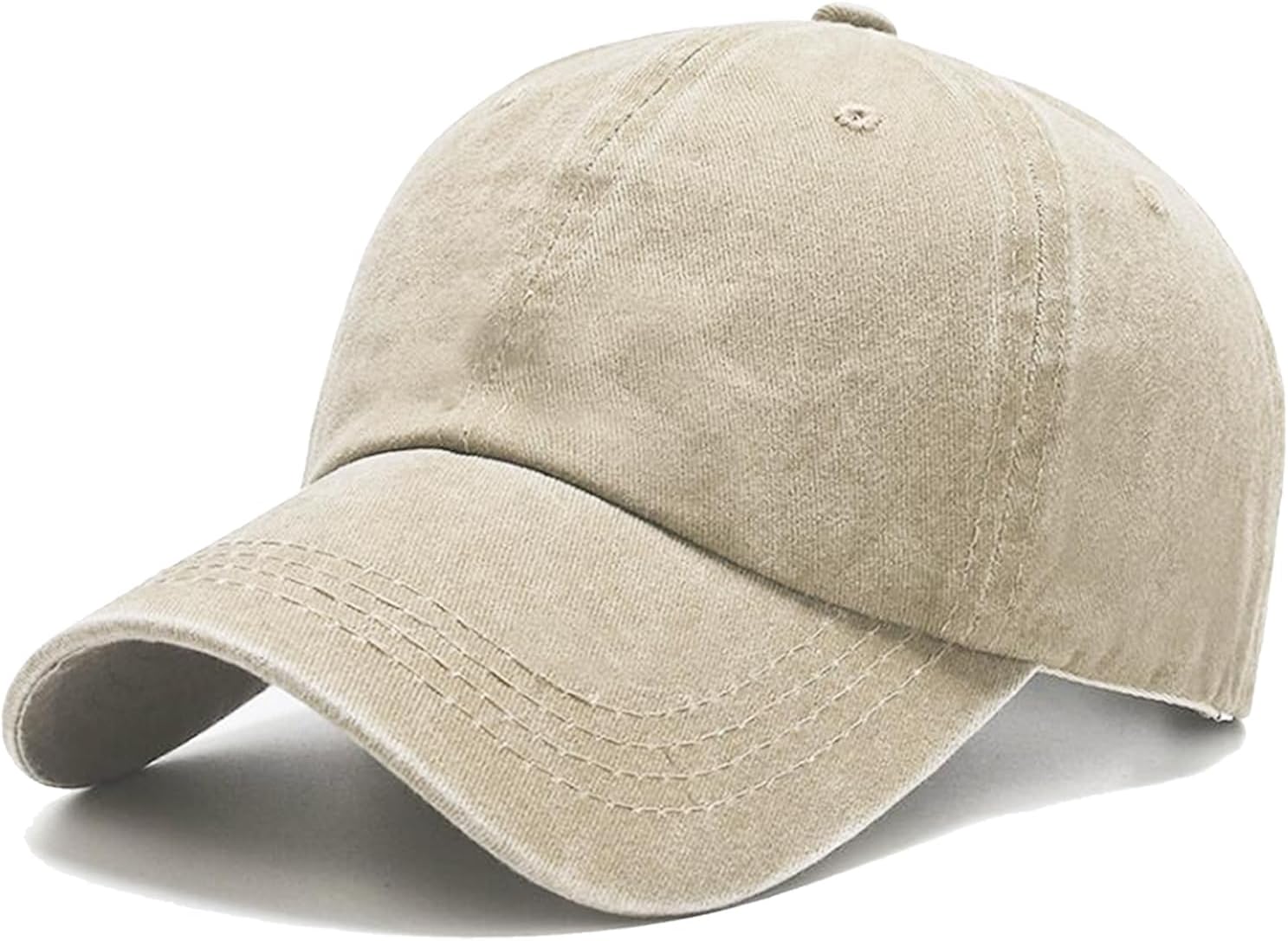 Adjustable Low-Profile Cotton Baseball Cap