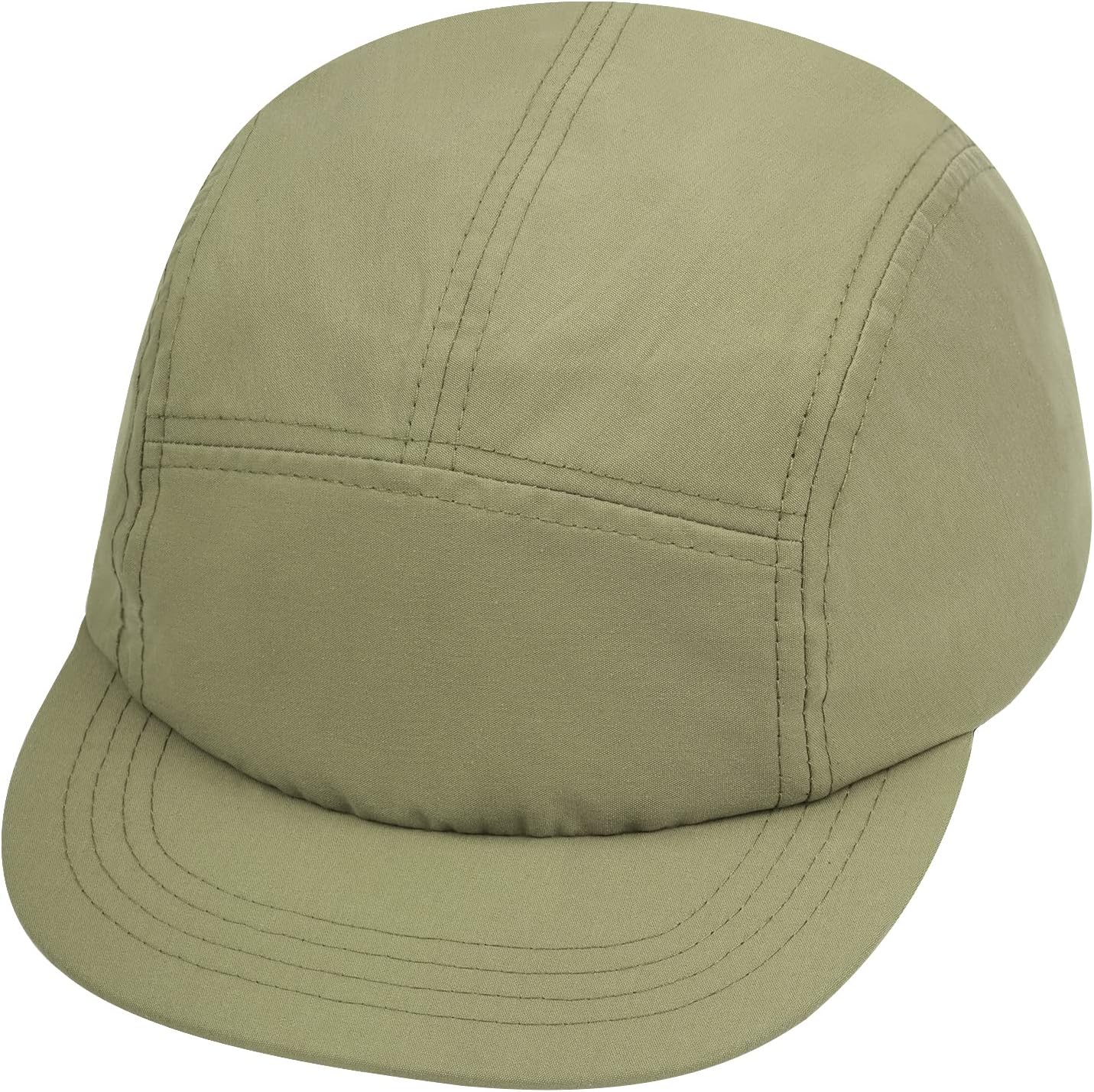 Five-Panel Short-Brim Casual Baseball Cap