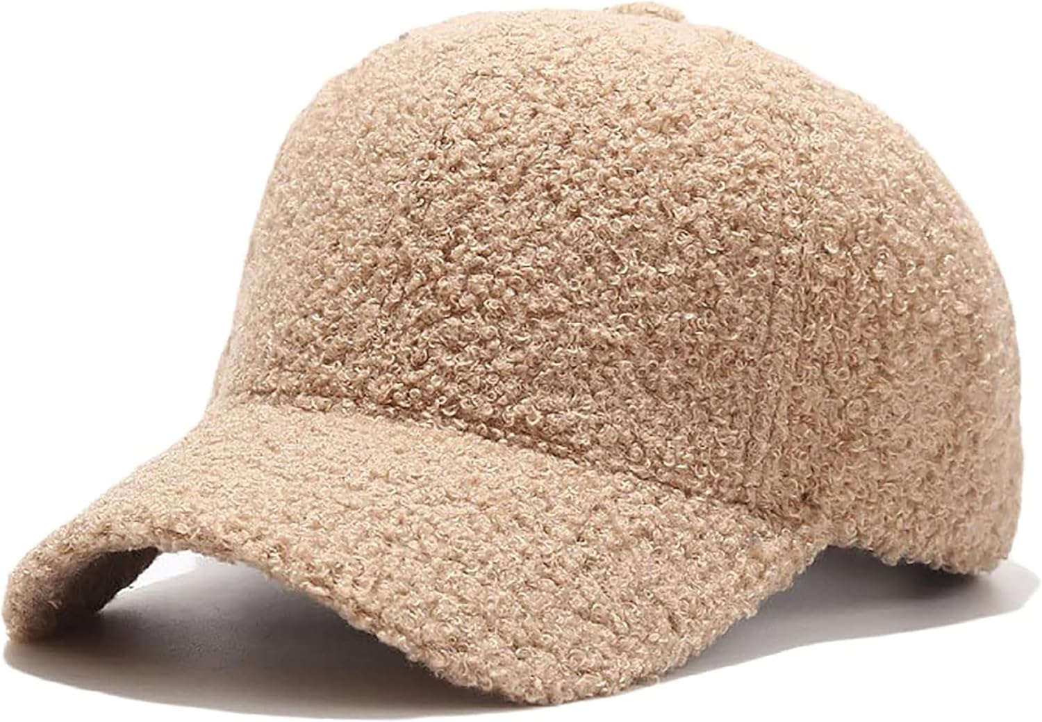 Warm Lamb Wool Winter Baseball Cap