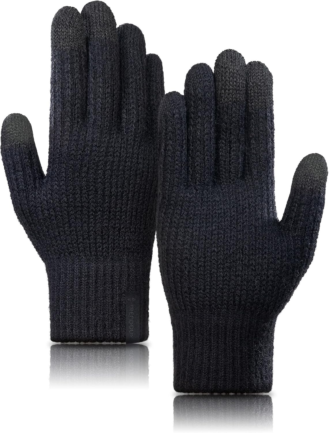 Merino Wool Thermal Gloves with Touchscreen